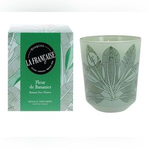 Bougies La Française Banana Tree Flower Candle – 40 Hour Burn - NIB